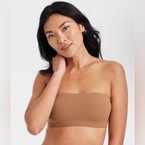 Women's Luxe Stretch Unlined Bandeau Bra - Auden